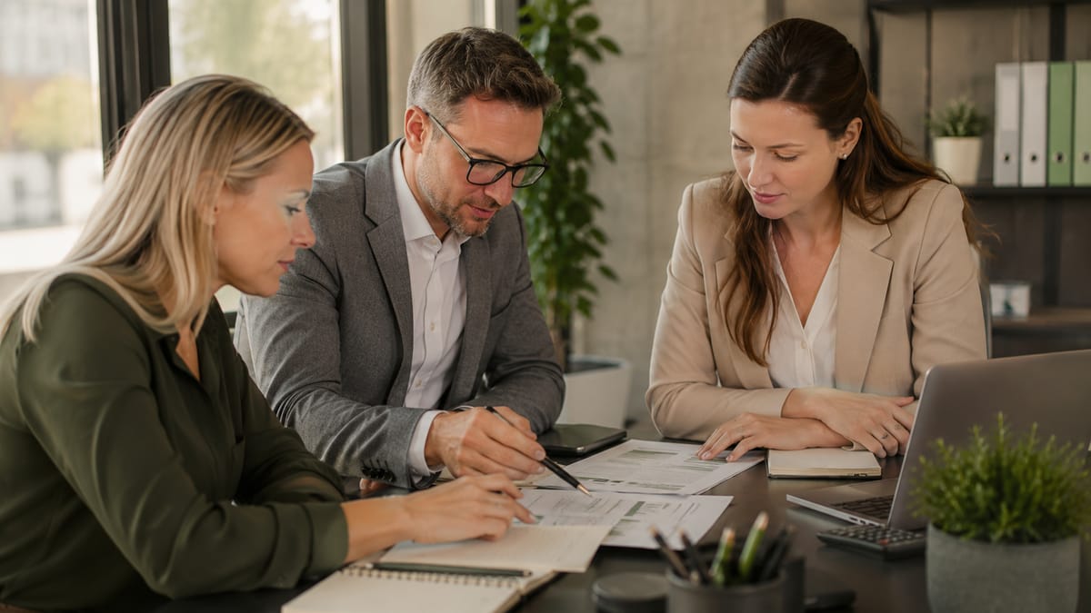 Whytcross advisor meeting with local business clients